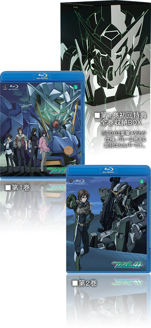 機動戦士ガンダム00 Blu-ray 1st+2nd+劇場版+総集編 セット - DVD 